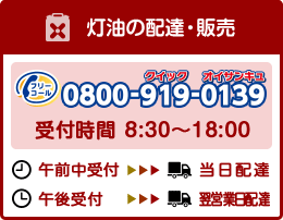 灯油の配達・販売